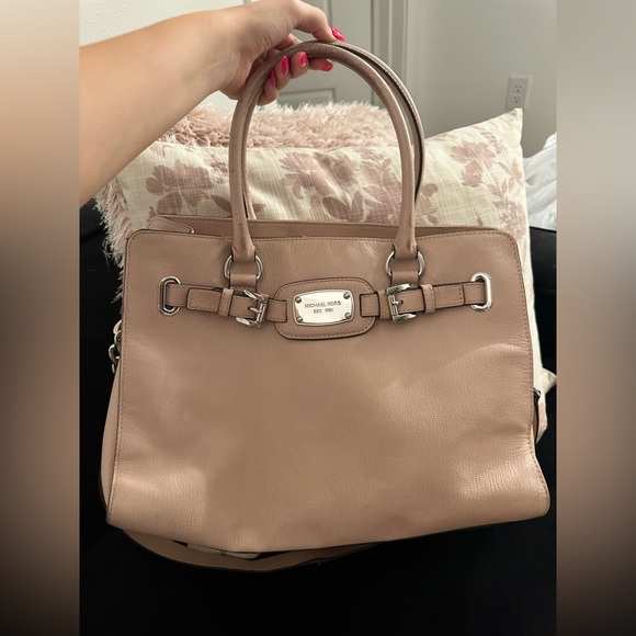 Michael Kors Hamilton Leather Tote Bag - Picture 6 of 6